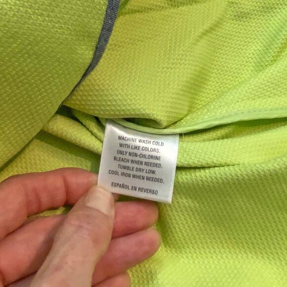 Charter Club : NEW $99 Textured Lime Green Hidden Meadow Gold Button Jacket : 1X - Picture 4 of 16